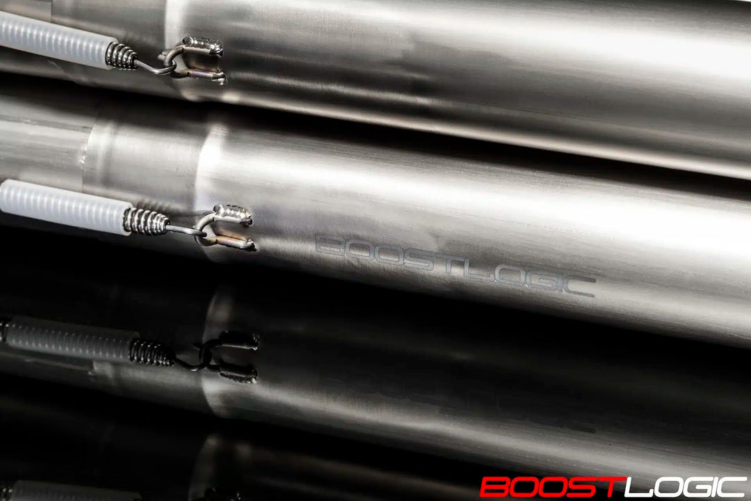 BOOST LOGIC R35 GT-R QUADZILLA TITANIUM MIDPIPE (Formula Series)