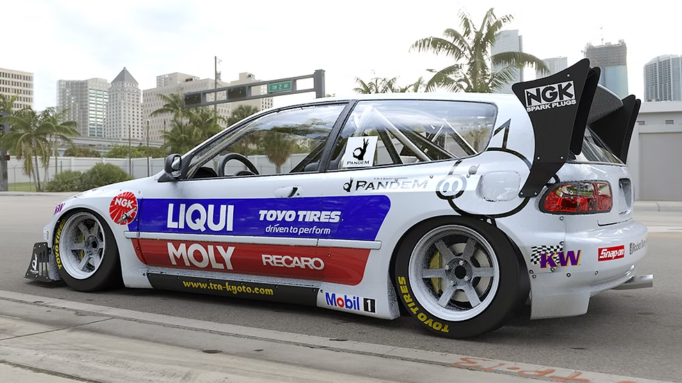 Rocket Bunny | PANDEM Honda Civic EG Hatchback V1.5 Widebody Kit