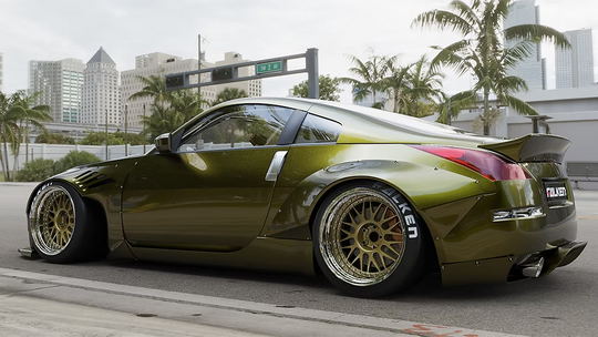Rocket Bunny | Pandem Nissan 350Z (Z33) V1 Wide Body Kit (&