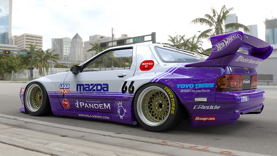 Rocket Bunny | Pandem Mazda RX-7 FC3S Kouki V1.5 Widebody Kit