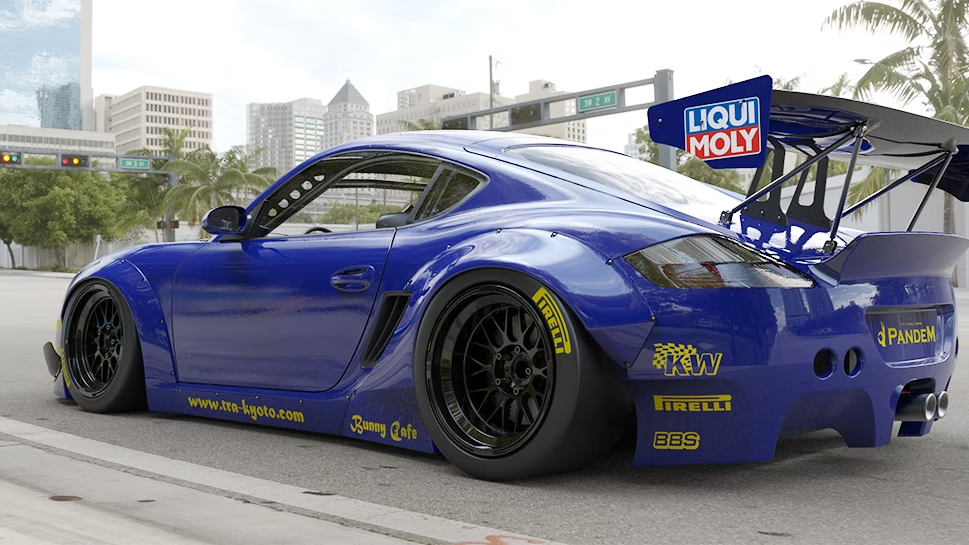 Rocket Bunny | Pandem Porsche Cayman 987.1 V1 Wide Body Kit