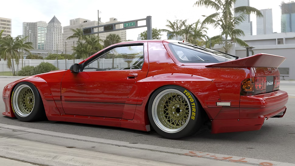 Rocket Bunny | Pandem Mazda RX-7 FC3S Kouki V1 Widebody Kit