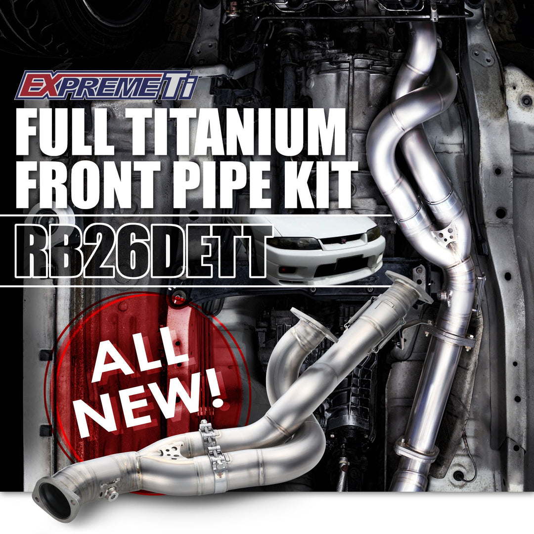 TOMEI FULL TITANIUM FRONT PIPE EXPREME Ti GT-R RB26DETT R32, R33, R34