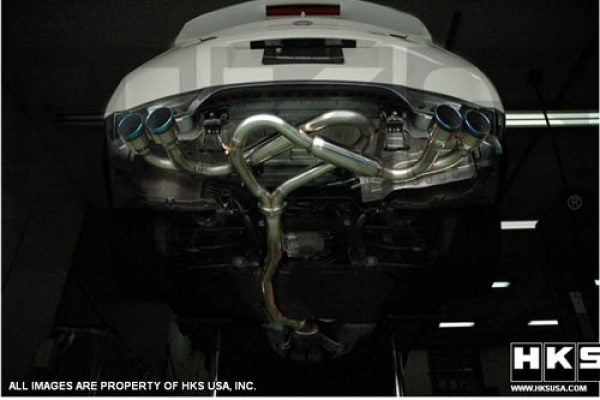 HKS R35 GT-R LEGAMAX TIG WELDED EXHAUST SYSTEM