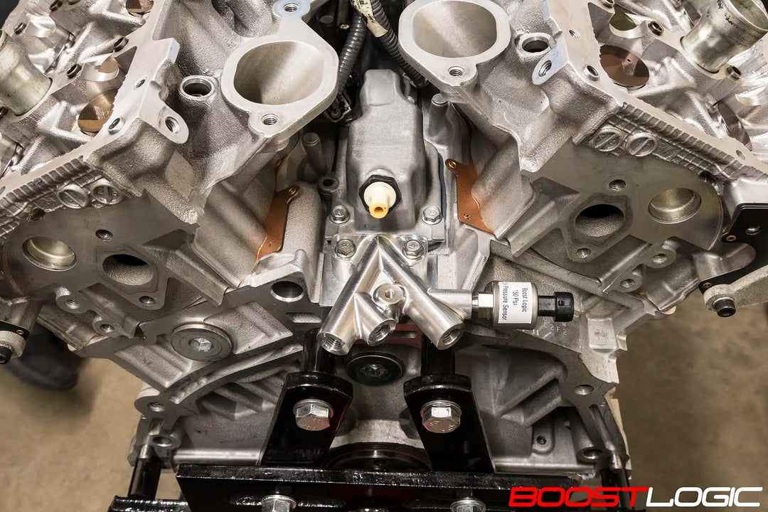 Boost Logic R35 GTR Billet Oil Distribution Block