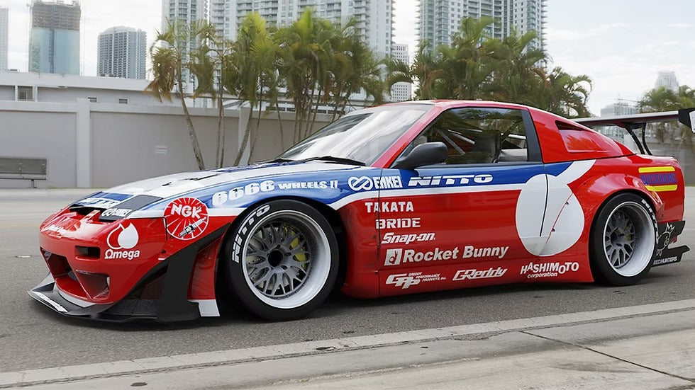 Rocket Bunny | Pandem Nissan 180SX (RPS13) V2 GT Wing Ver. Wide Body Kit