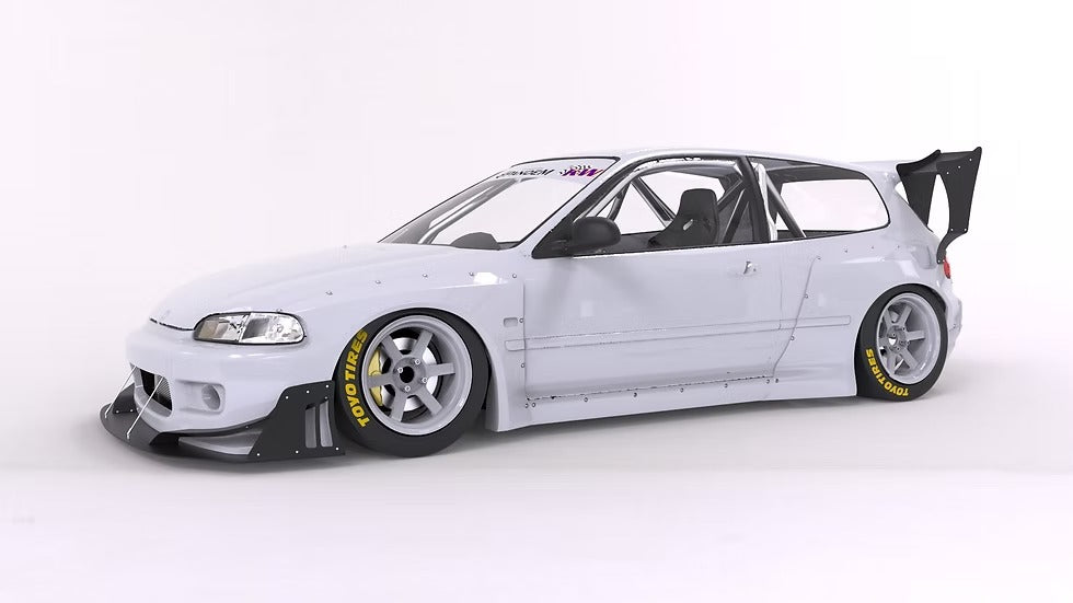 Rocket Bunny | PANDEM Honda Civic EG Hatchback V1.5 Widebody Kit