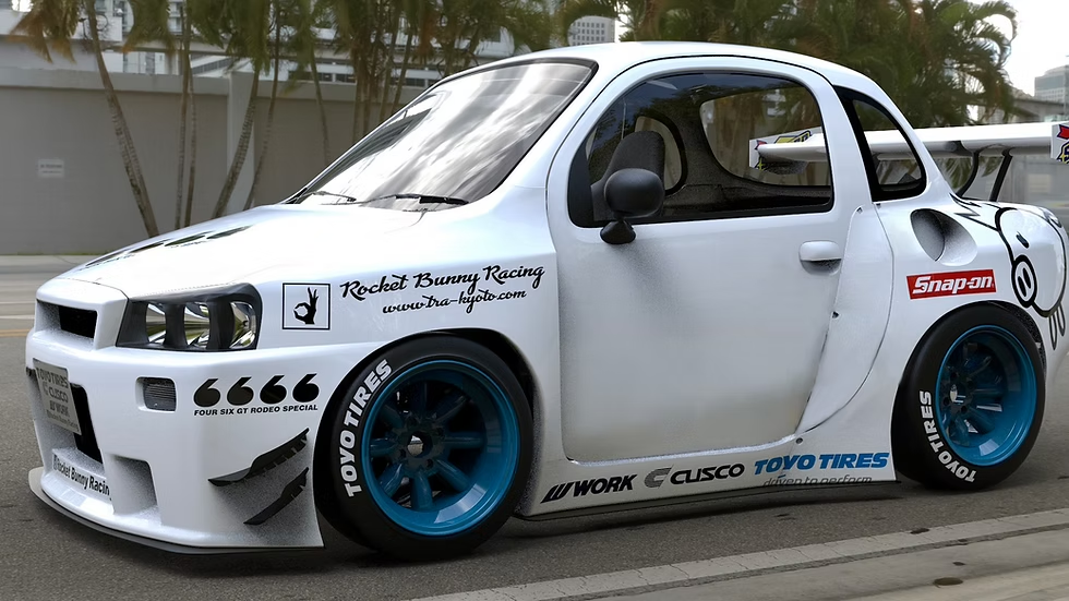 POCKET BUNNY TWIN R34 WIDE BODY KIT