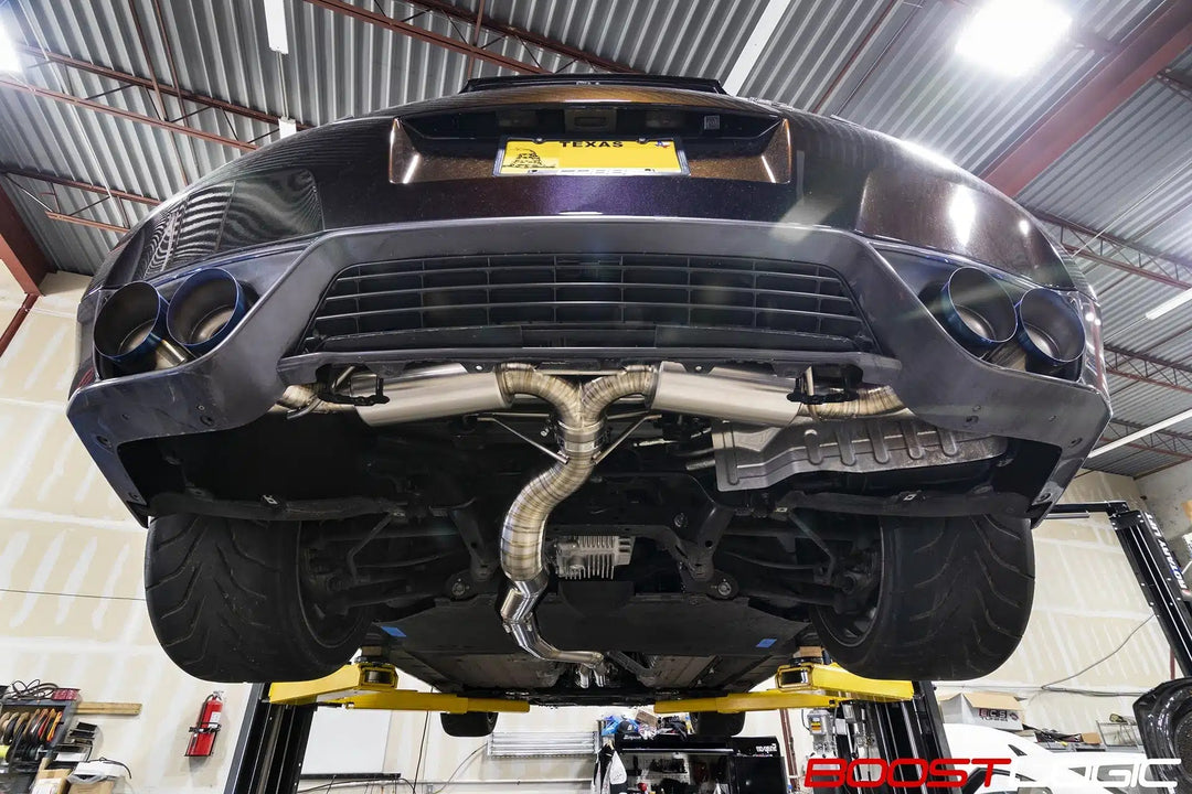 Boost Logic R35 4″ Titanium Exhaust Nissan R35 GTR 09+