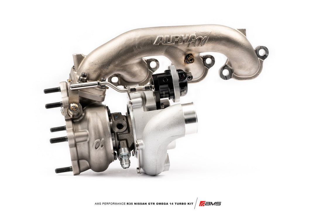 AMS PERFORMANCE R35 GT-R OMEGA 14 TURBO KIT