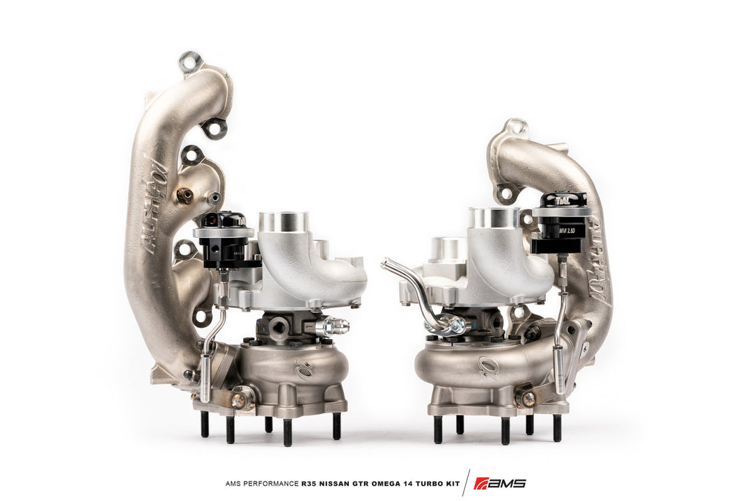 AMS PERFORMANCE R35 GT-R OMEGA 14 TURBO KIT