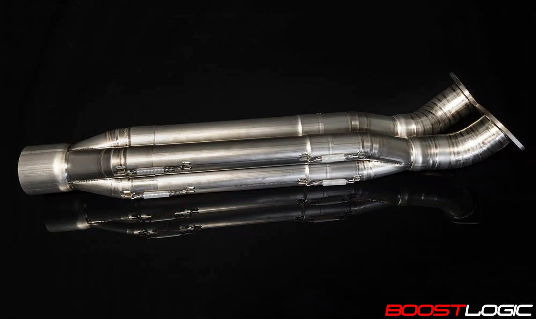 Boost Logic R35 4″ Titanium Exhaust Nissan R35 GTR 09+
