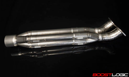 Boost Logic R35 4″ Titanium Exhaust Nissan R35 GTR 09+
