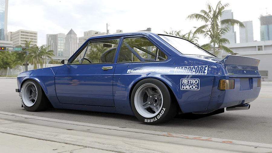 Rocket Bunny | Pandem Ford Escort (MK2) Wide Body Kit