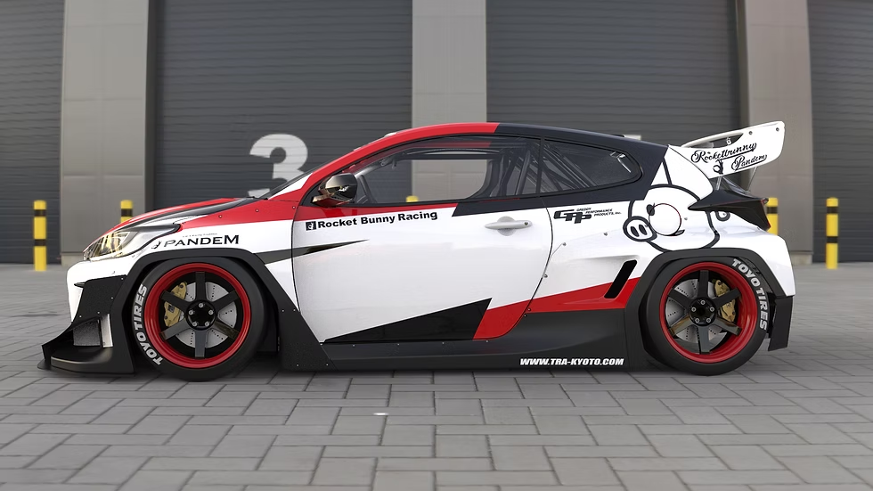 Rocket Bunny | Pandem Toyota GR Yaris XP210 Widebody Kit