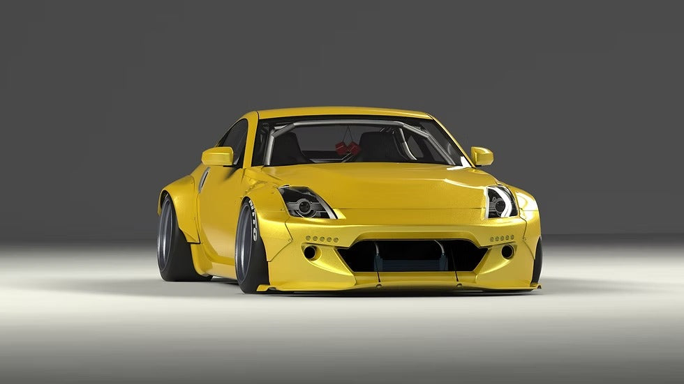 Rocket Bunny | Pandem Nissan 350Z (Z33) V1 Wide Body Kit (&
