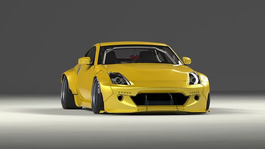 Rocket Bunny | Pandem Nissan 350Z (Z33) V1 Wide Body Kit (&