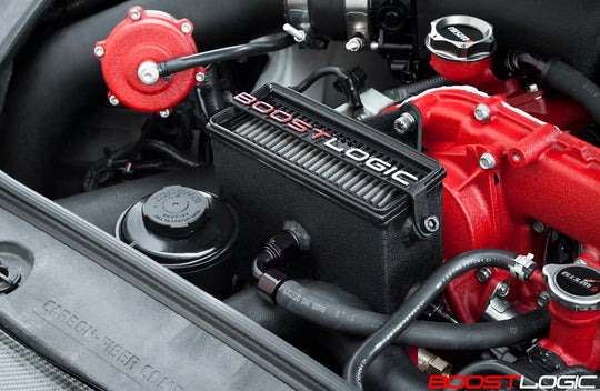 Boost Logic Engine Breathing System with Additional Oil Filler Neck Vent
