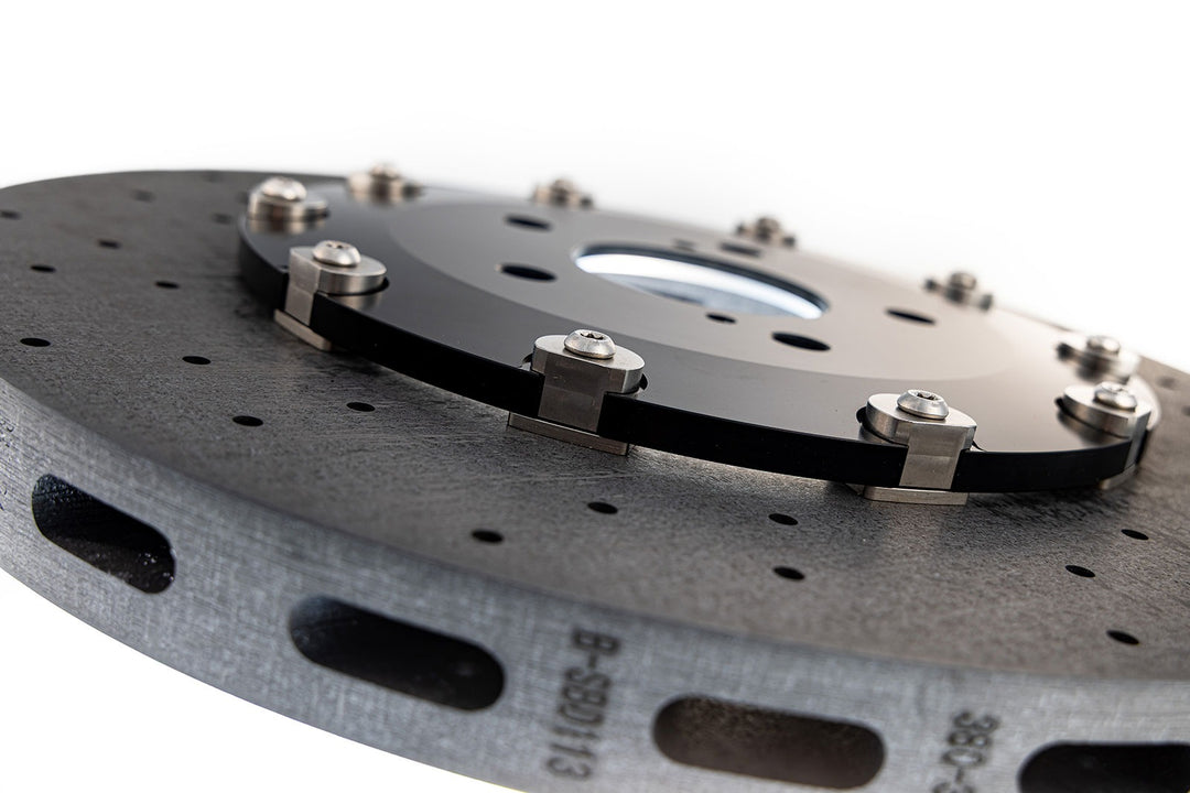SBD CCM (Carbon Ceramic) Rotors + Brake Pads for R35 Nissan GTR