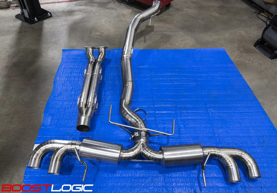 Boost Logic R35 4″ Titanium Exhaust Nissan R35 GTR 09+