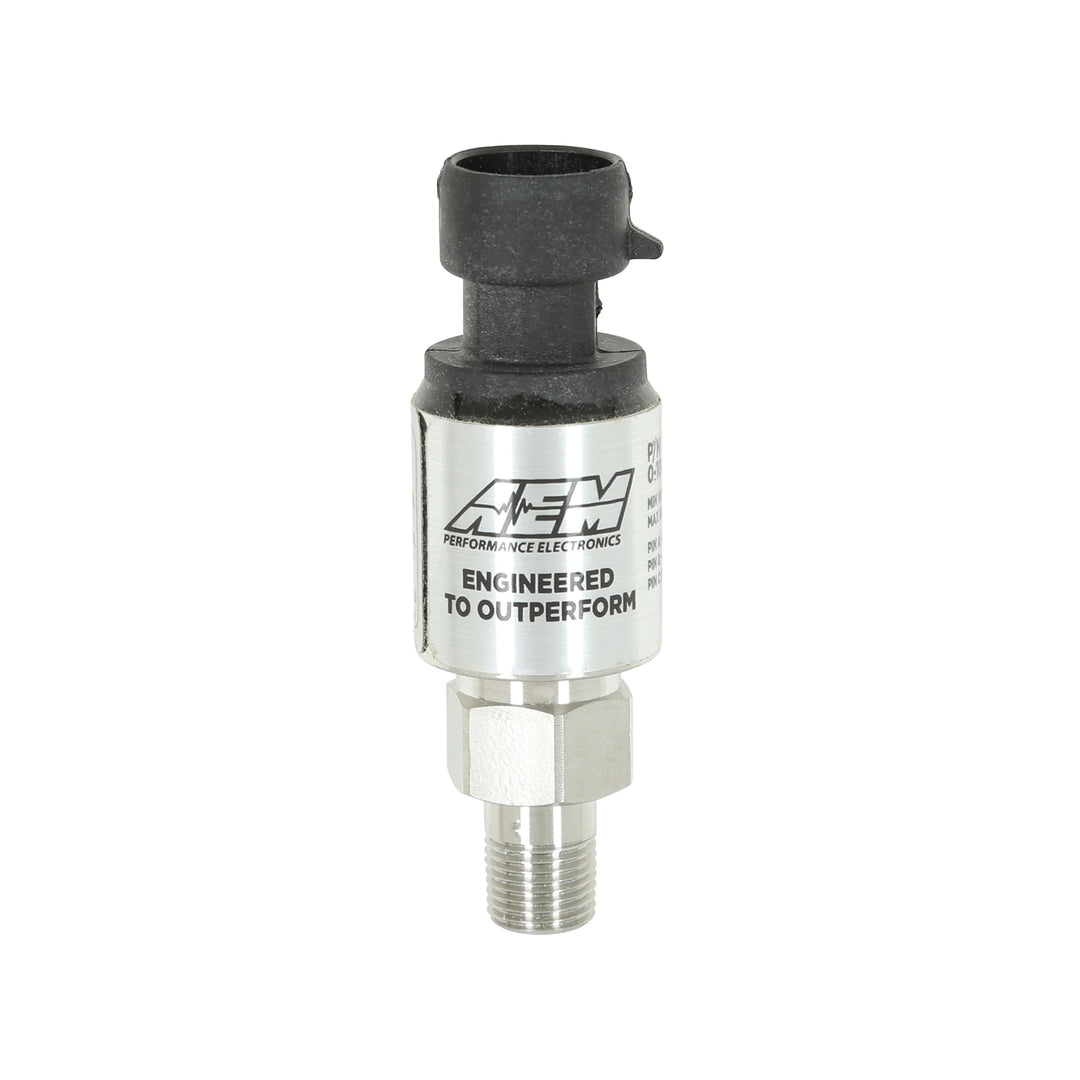 AEM 1000 PSIg Stainless Sensor Kit (1/8in NPT Male to -4 Adapter)