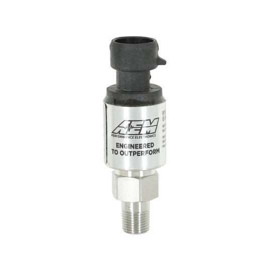 AEM 1000 PSIg Stainless Sensor Kit (1/8in NPT Male to -4 Adapter)