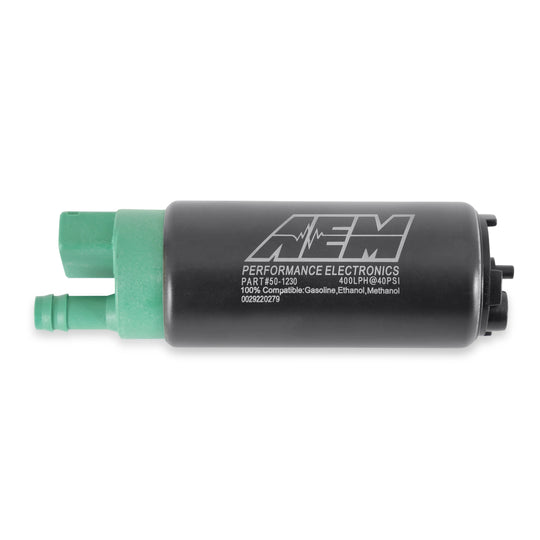 AEM 400 LPH High Flow In-Tank Fuel Pump Kit - Double Barb - Ethanol Compatible 50-1230