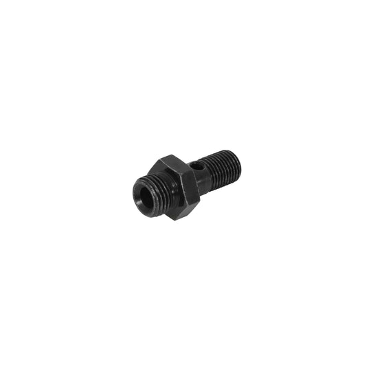 AEM High Volume Fuel Rail Banjo Fitting w/ Hole (Male -6AN ORB, 9/16in-18)