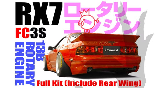 Rocket Bunny | Pandem Mazda RX-7 FC3S Kouki V1 Widebody Kit