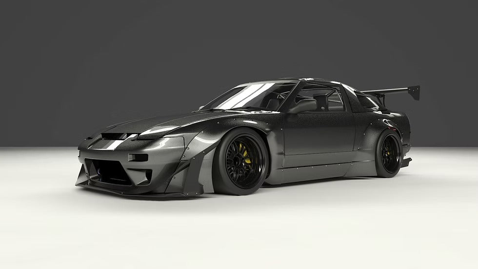 Rocket Bunny | Pandem Nissan 180SX (RPS13) V2 GT Wing Ver. Wide Body Kit