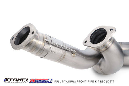 TOMEI FULL TITANIUM FRONT PIPE EXPREME Ti GT-R RB26DETT R32, R33, R34