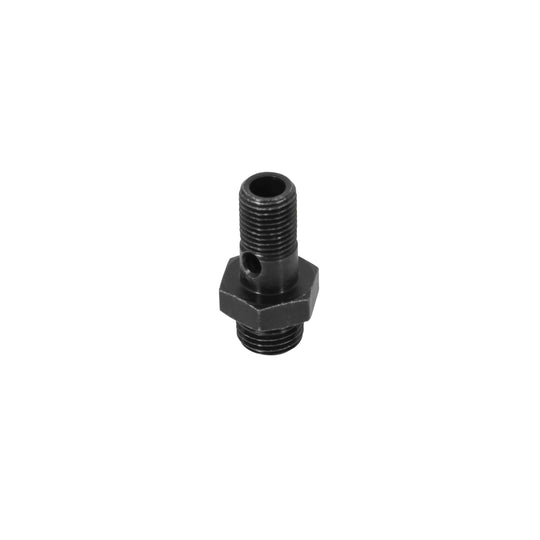 AEM High Volume Fuel Rail Banjo Fitting w/ Hole (Male -6AN ORB, 9/16in-18)