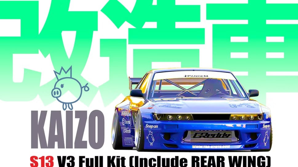 Rocket Bunny | Pandem Nissan S13 V3 Wide Body Kit