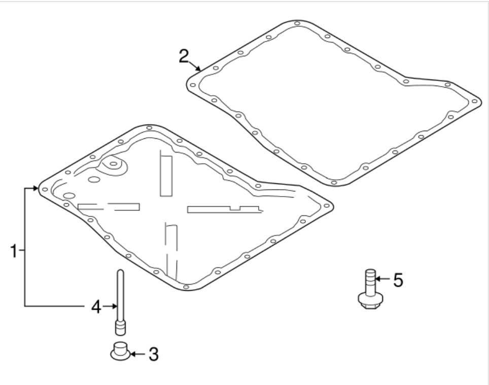 R35 GT-R OEM Transmission Pan Gasket - Nissan (31397-JF00A)