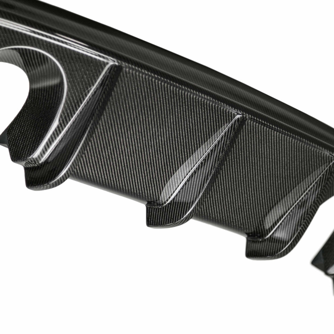 Carbon fiber rear diffuser for 2016-2018 Ford Focus RS