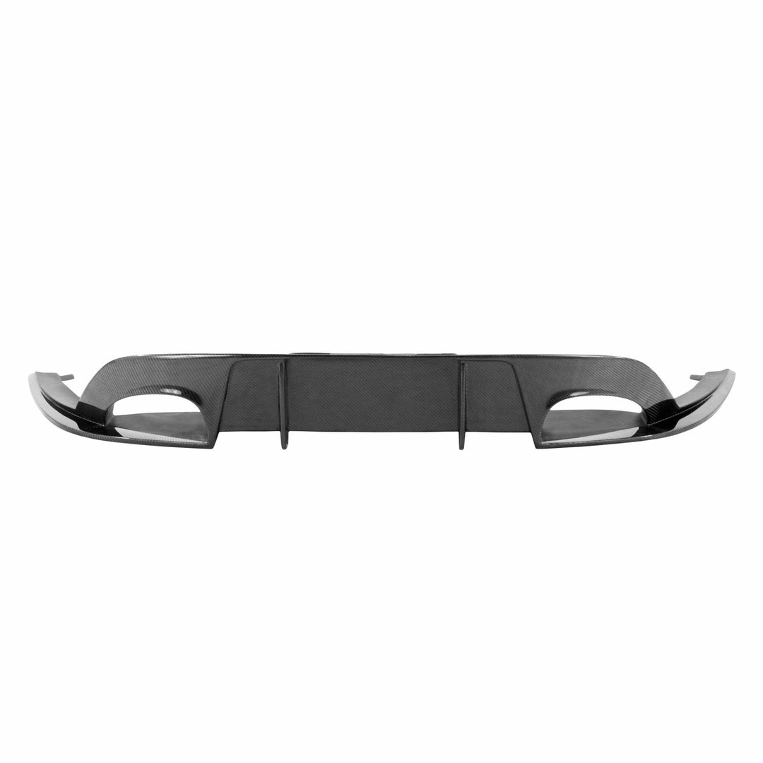 SP-style carbon fiber rear lip for 2010-2012 Hyundai Genesis 2DR