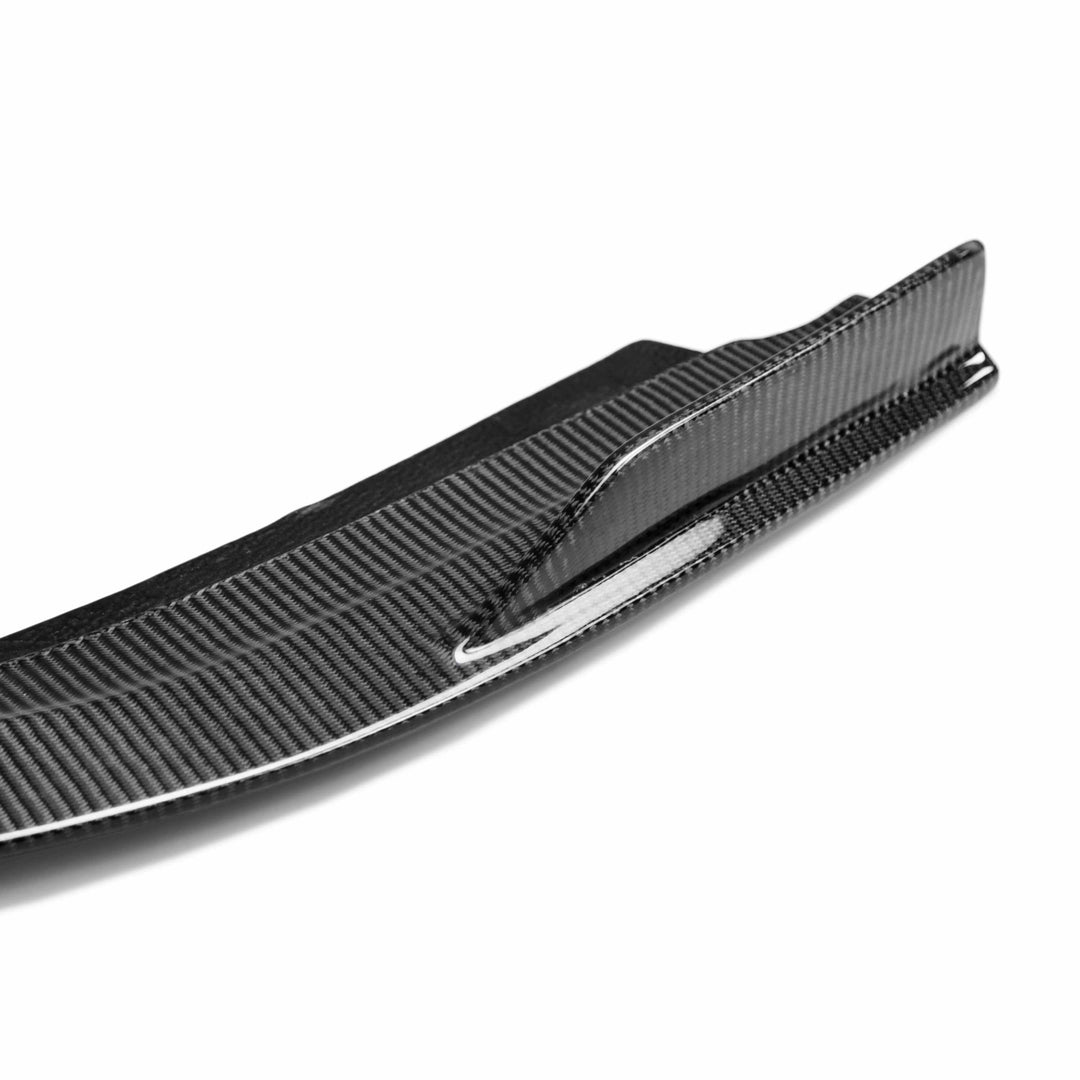 TR-style carbon fiber rear lip for 2016-2018 Honda Civic 4 Dr