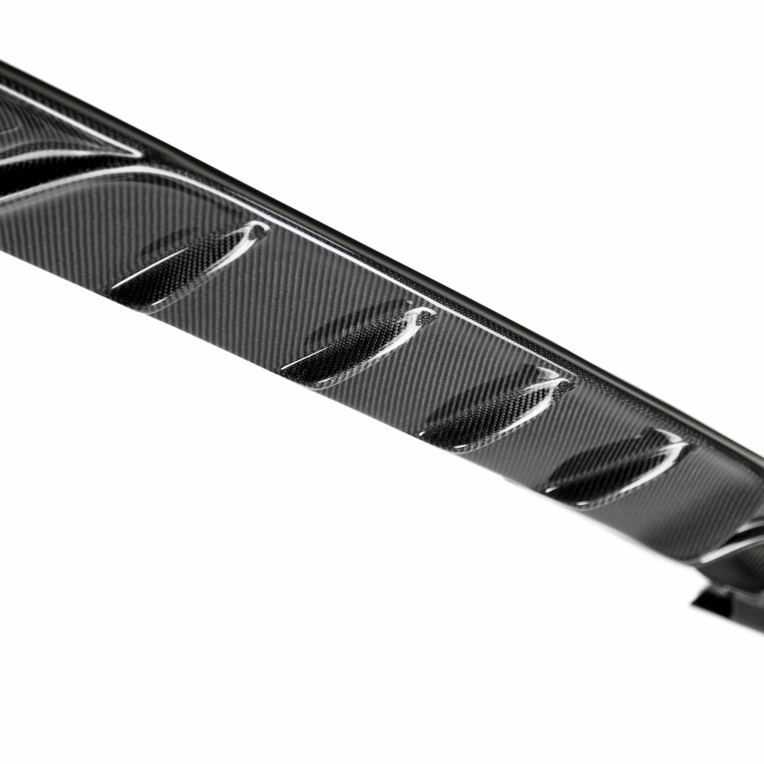 MB-style carbon fiber rear lip for 2018-2021 VW GTI MK7.5