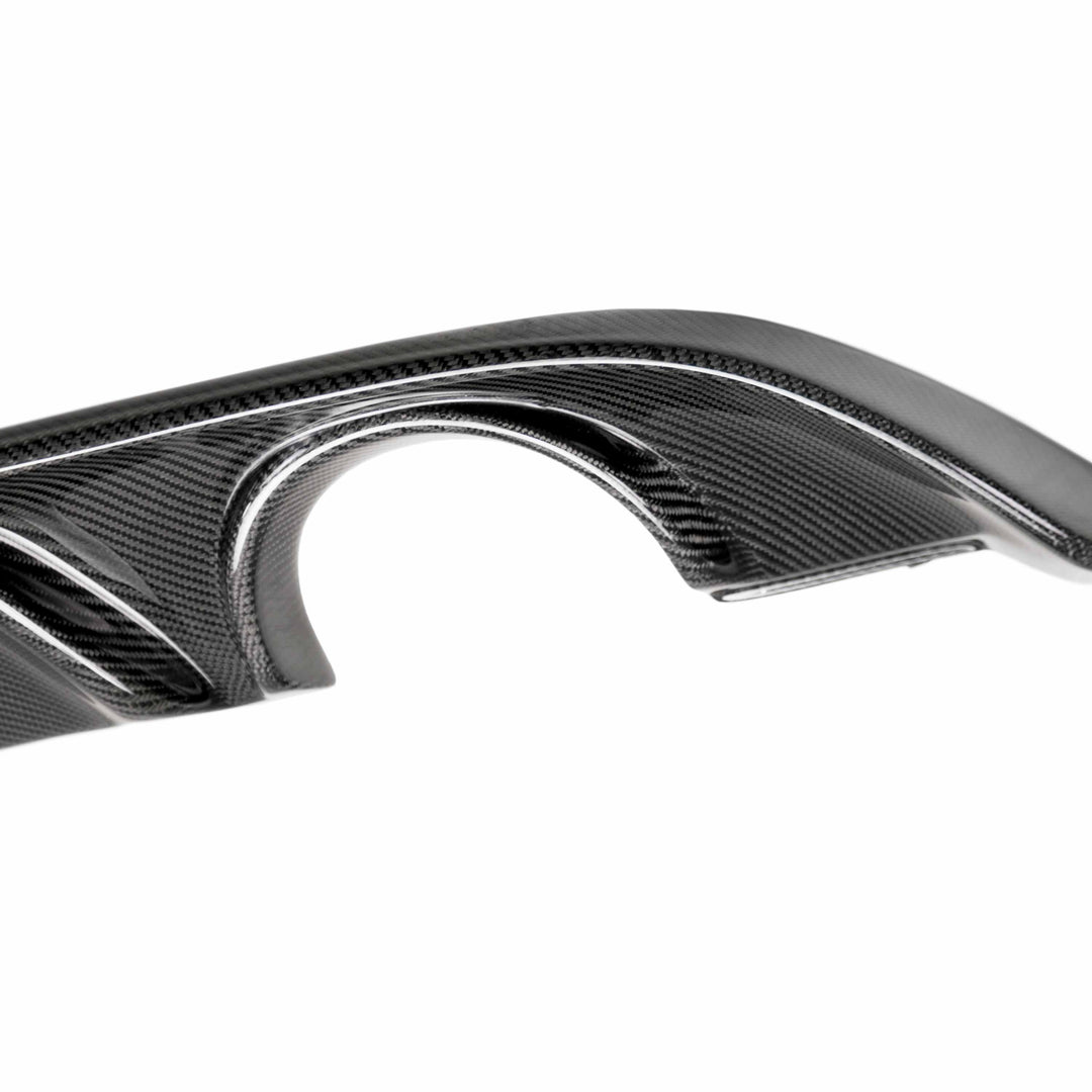 MB-style carbon fiber rear lip for 2018-2021 VW GTI MK7.5