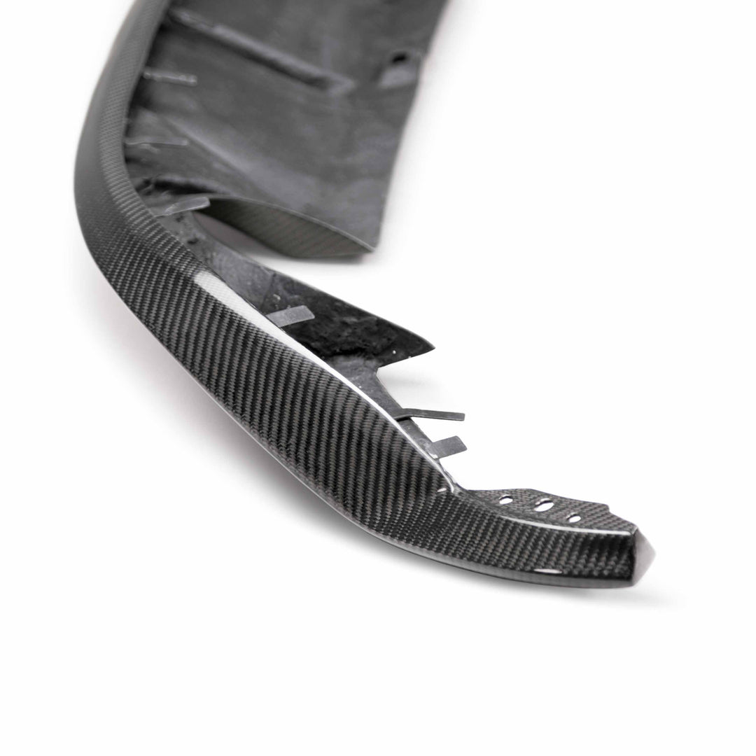 MB-style carbon fiber rear lip for 2018-2021 VW GTI MK7.5