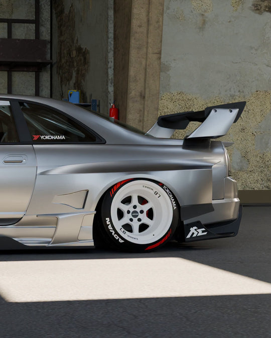 LIBERTY WALK LB-SILHOUETTE WORKS GT NISSAN R33 GT-R