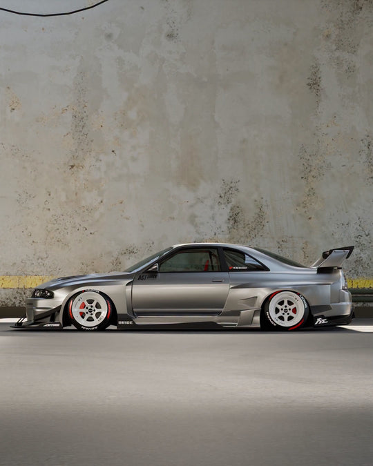 LIBERTY WALK LB-SILHOUETTE WORKS GT NISSAN R33 GT-R