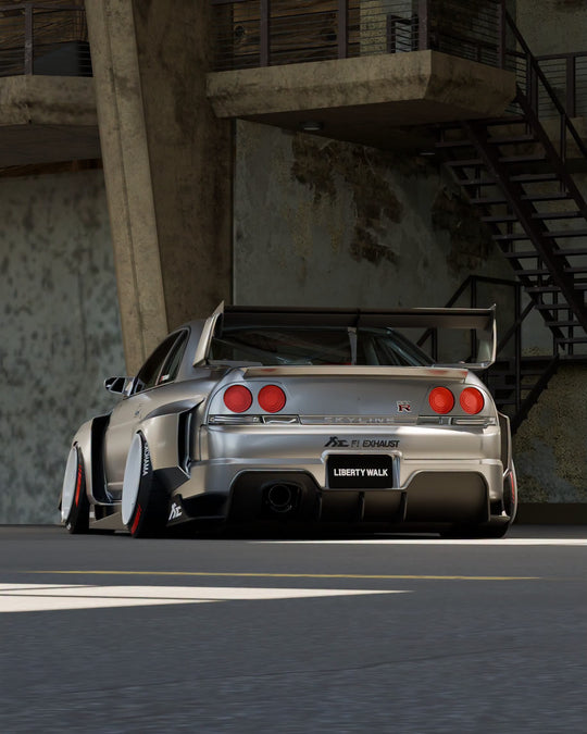 LIBERTY WALK LB-SILHOUETTE WORKS GT NISSAN R33 GT-R