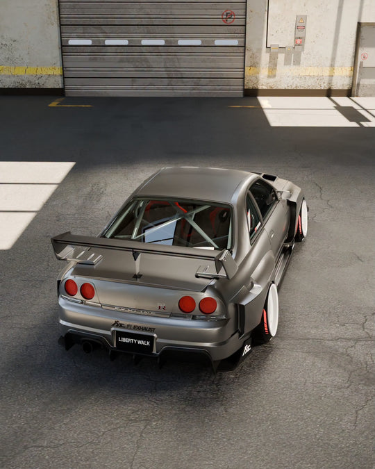 LIBERTY WALK LB-SILHOUETTE WORKS GT NISSAN R33 GT-R