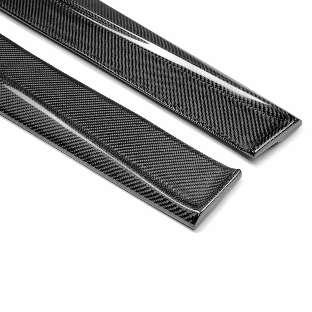 TP-style carbon fiber side skirts for 2014-2020 Lexus IS 200T/250/300/350