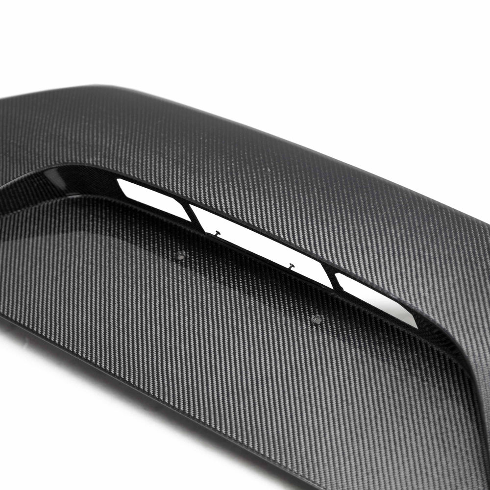 OE-style carbon fiber trunk garnish for 2018-2023 Kia Stinger