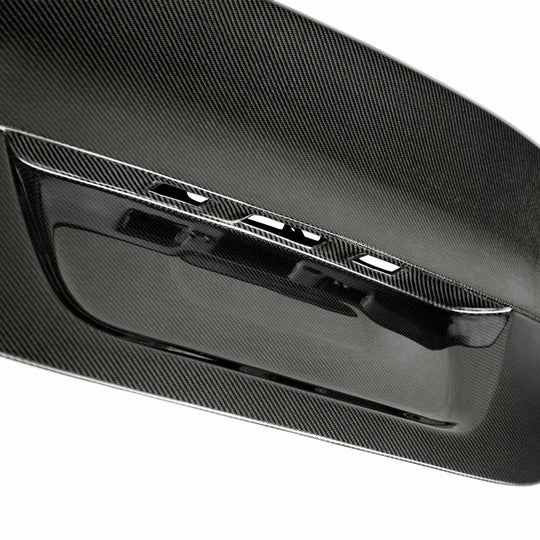 CSL-style carbon fiber trunk lid for 2004-2010 BMW E60 (U.S. Plates)