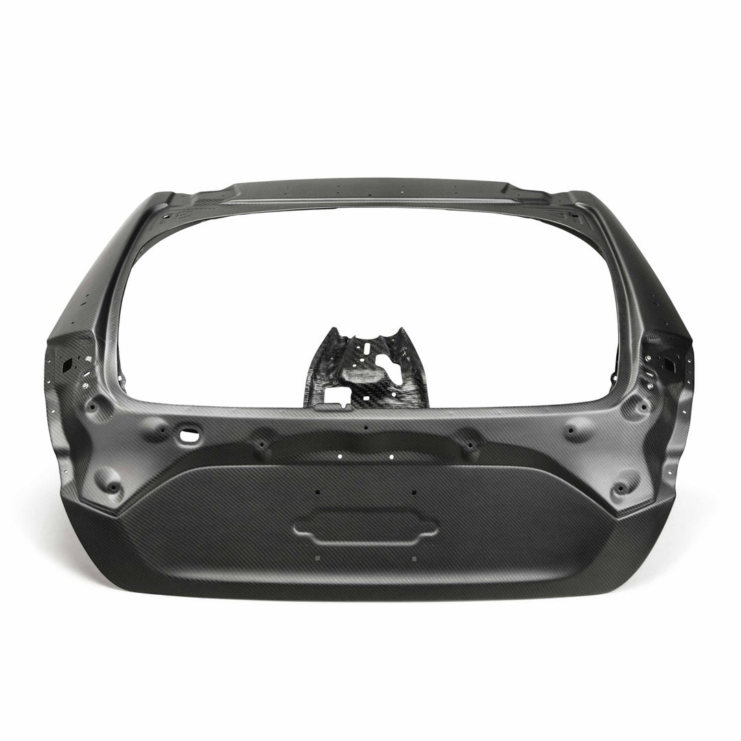 OEM-style dry carbon trunk lid for 2017-2021 Honda Civic Type R Hatchback