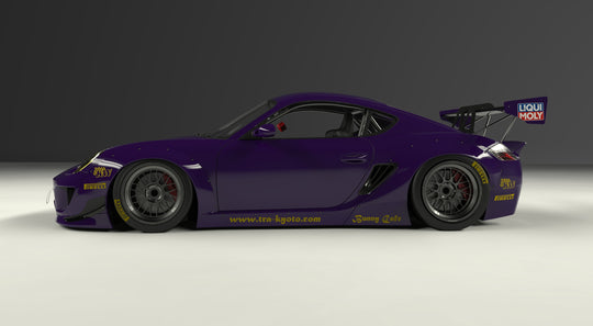 Rocket Bunny Porsche Cayman 987.1 Wide Body Kit - GO WIDEBODY