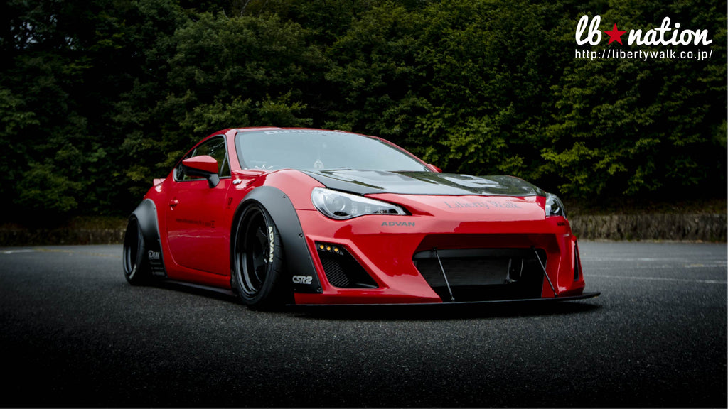 Liberty Walk TOYOTA 86 / SUBARU BRZ / FRS Wide Body Kit | TRACKUZA
